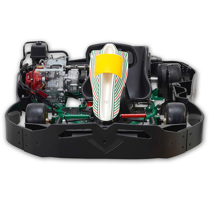 Tony Kart Viper Leihkart in Frontansicht